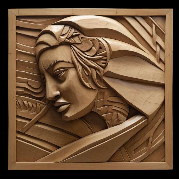 نموذج ثلاثي الأبعاد لآلة CNC 3D Art 